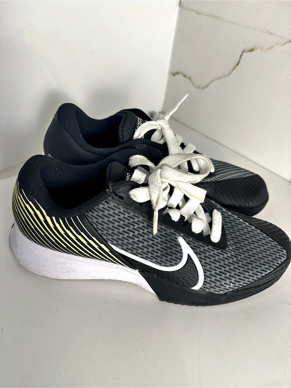 NikeCourt Air Zoom Vapor Pro Black Tennis Shoes Size 11 DV2024-001